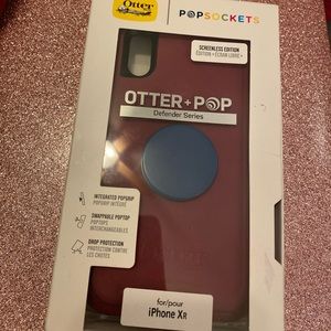 Otter Box Defender Series wPOPSOCKET for iPhone XR